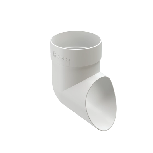 Наконечник водосточной трубы Standard Белый