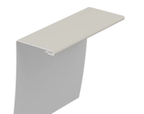 Универсальные аксессуары 30 мм для сайдинга LUX под камень и для фасадных панелей Универсальный околооконный профиль 89/254 мм, 3 м Пломбир