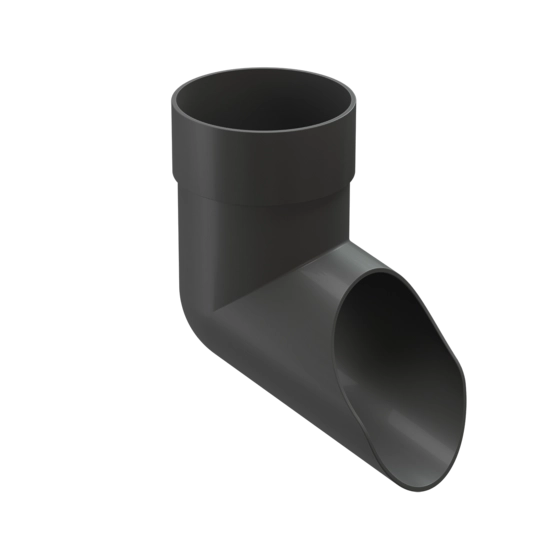 Наконечник для водосточной трубы Premium Графит