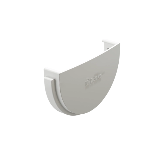 Заглушка желоба Standard Белый