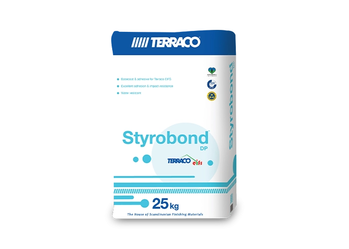 Styrobond DP EIFS штукатурная смесь для устройства базового армированного слоя