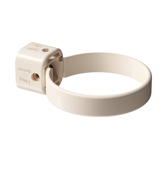 Водосточные системы Хомут универсальный для водосточной трубы LUX Латте