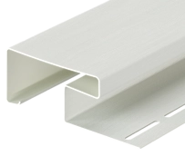 Универсальные аксессуары 30 мм для сайдинга LUX под камень и для фасадных панелей Наличник 89/30 мм, 3 м Пломбир