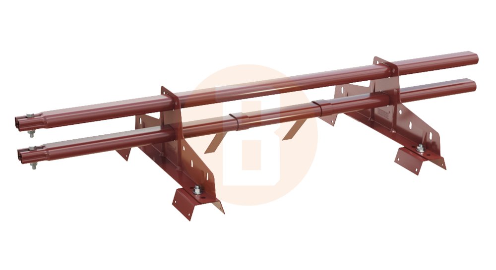 Снегозадержатель трубчатый BORGE для профнастила Н-114