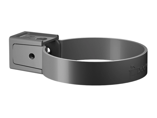Хомут универсальный для водосточной трубы Premium Графит
