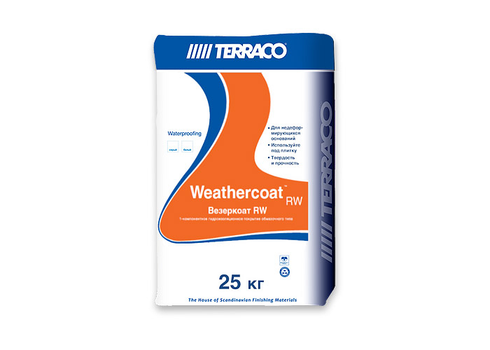 Weathercoat RW Обмазочная гидроизоляция