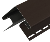 Универсальные аксессуары 30 мм для сайдинга LUX под камень и для фасадных панелей Внешний угол 75/30 мм Шоколадный