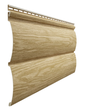 Сайдинг серия LUX под дерево Монреаль Блок-Хаус D4.7T Зрелый каштан