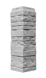 Универсальные аксессуары 30 мм для сайдинга LUX под камень и для фасадных панелей Углы Rocky Табак