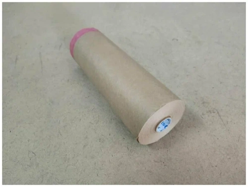 STORCH Укрывная бумага с клейкой красной лентой, УФ- устойчивость180 дней, 30см х 25м STORCH Укрывная бумага с клейкой красной лентой, УФ- устойчивость180 дней, 30см х 25м