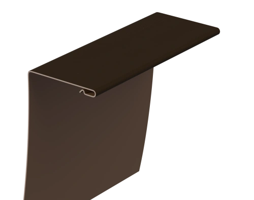 Универсальные аксессуары 30 мм для сайдинга LUX под камень и для фасадных панелей Универсальный околооконный профиль 89/254 мм, 3 м