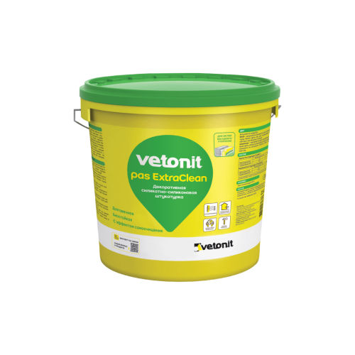 Vetonit pas ExtraClean Силикатно-силиконовая декоративная штукатурка