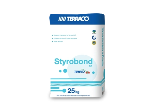 Styrobond DP EIFS штукатурная смесь для устройства базового армированного слоя