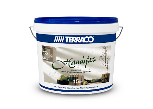 Handytex Готовая текстурная мастика для отделки всех типов потолков и стен внутри помещений
