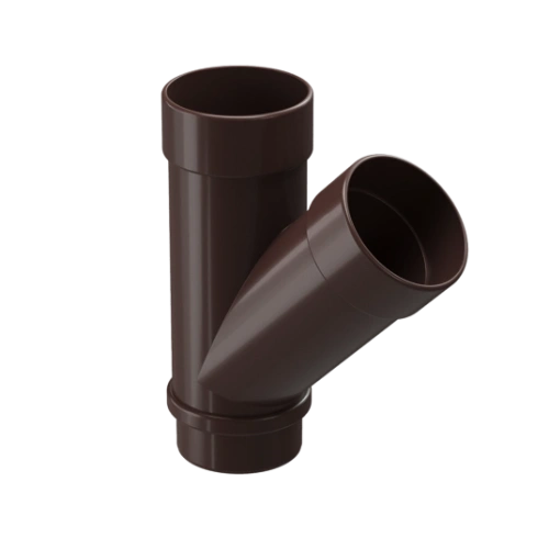 Водосточные системы Тройник 45˚ для водосточной трубы LUX