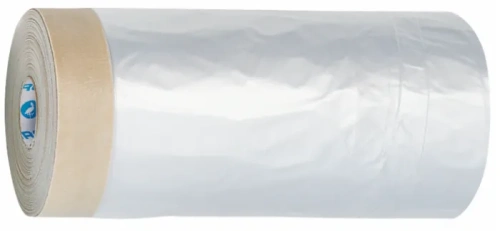 STORCH Укрывная плёнка с белой клейкой лентой, для маскировки в помещении 210см х 20м STORCH Укрывная плёнка с белой клейкой лентой, для маскировки в помещении 210см х 20м