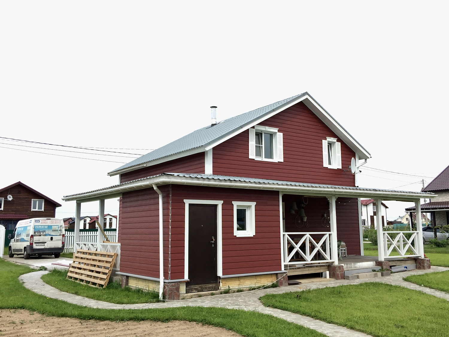 Сайдинг под дерево Cedral Wood C61 Красная земля