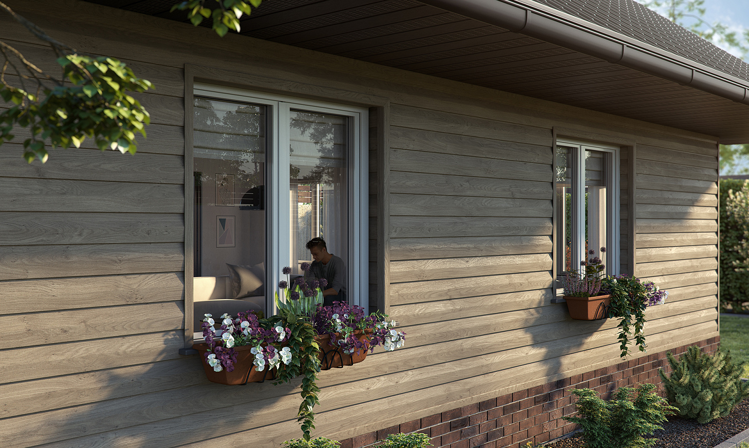 Монтаж винилового сайдинга