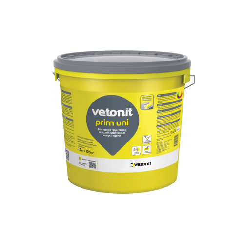 Vetonit prim uni Фасадная тонирующая грунтовка