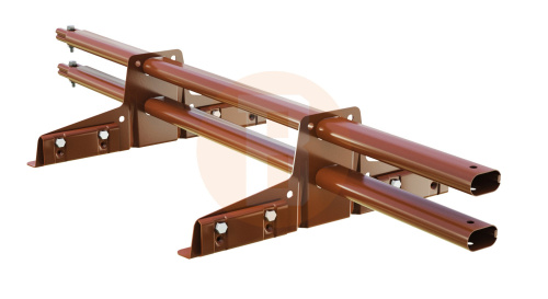 Снегозадержатель трубчатый BORGE для фальцевой кровли