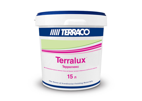 Terralux Универсальная матовая краска на акриловой основе
