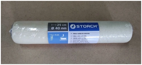 STORCH Валик ClassicTOP велюр из овечьей шерсти, ворс 4мм, ширина 25см, ядро 40мм  STORCH Валик ClassicTOP велюр из овечьей шерсти, ворс 4мм, ширина 25см, ядро 40мм